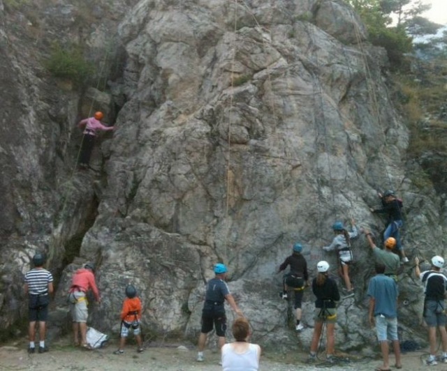  Escuela de escalada en Sollies 